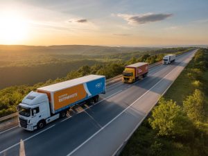 Plateformes numériques de fret et mutualisation des chargements pour optimiser les trajets des camions